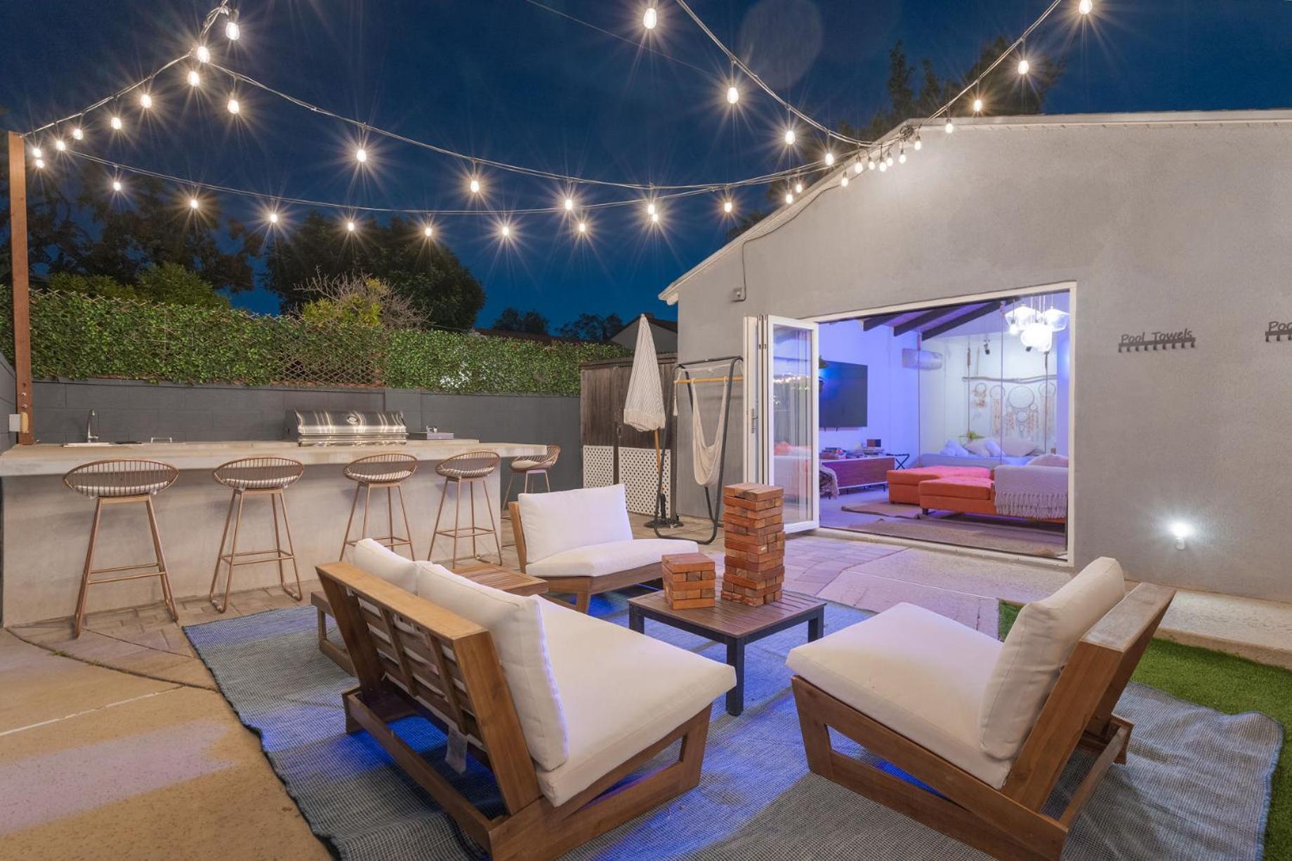 Angel&rose Universal Hollywood Heated Pool House King Bed Hébergement de vacances