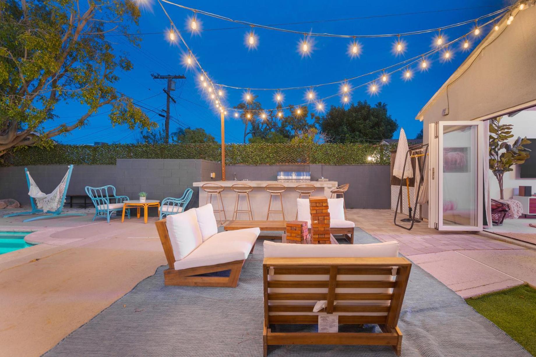 Angel&Rose Universal Hollywood Heated Pool House King Bed Ferienhaus Los Angeles